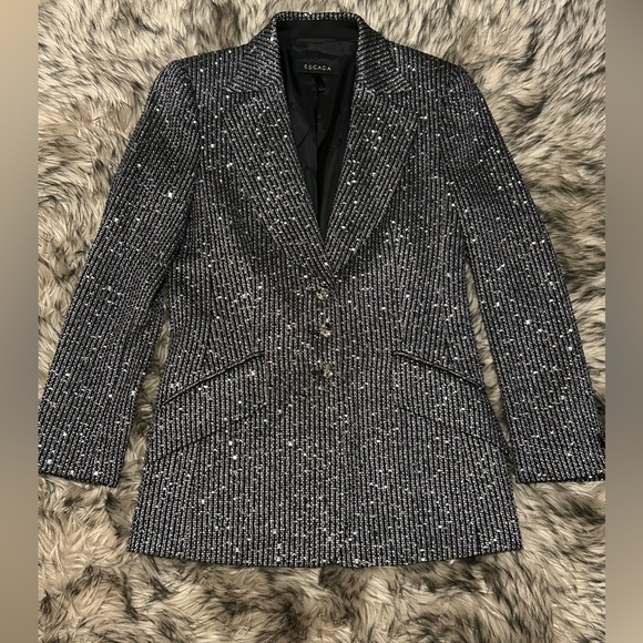 Escada sequin blazer - Picture 4 of 7